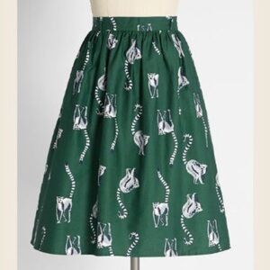 ModCloth Small Lemur Midi Skirt